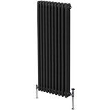 Monster tradicionalni radiator s 3 stebri - 1800 x 472 mm - črn, (21569789) Cene
