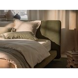 Micadoni Svetlo siva oblazinjena zakonska postelja 200x200 cm Linea – | Shoptok.si