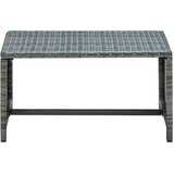  Stolić za kavu antracit 70 x 40 x 38 cm od poliratana | shoptok.hr