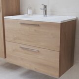 Vitra MIASET60DSET Mia 59 x 61 x 39,5 cm kopalniški sestav s stransko omarico | Shoptok.si