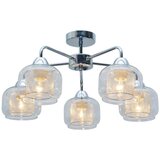 Candellux luster/visilica-ray 5X40W E14 hrom | ePonuda.com