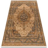 RugsX Preproge Volnena preproga KESHAN Čopki, Ornament, okvir or 200x290 cm Bež | Shoptok.si