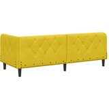  Kutni okvir kreveta Žuta 80 x 200 cm Baršun | shoptok.hr