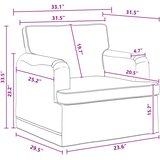  Set sofe 2 pcs Tamno siva 201 x 80 x 85 cm tkanina | shoptok.hr