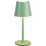  Svetlo zelena LED namizna svetilka s kovinskim senčilom (višina 21 cm) Diaz – | Shoptok.si