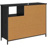  Kreveta Crni hrast 100 x 33 x 75 cm Konstruirano drvo | shoptok.hr