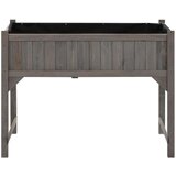vidaXL povišena gredica sa staklenikom 110 x 54 x 120 cm od jelovine | shoptok.hr