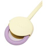 Vuch Privjesak za torbu Mirelie Yellow s ogledalcem, 7 x 7 cm Slike