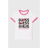 Guess Otroška kratka majica bela barva, J4YI08 K6YW4 | Shoptok.si