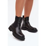 Big Star Leather Women's Ankle Boots Insulated With Zipper Cene
