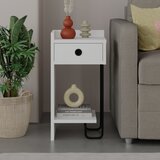  Noćni Ormarić Sirius 32x61x30cm Bijeli | Eponuda.ba