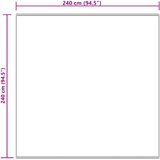  Tepih od umjetne ovčje kože TAFALLA Krem 240 x 240 cm Poliester | shoptok.hr