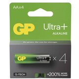  Baterija GP ULTRA PLUS alkalna LR6 AA 4 kos 4/1 Cene