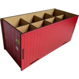 EPICPRODUCTION Organizator za olovke "СONTEINER" crvena | ePonuda.com