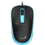 Genius DX-123 usb optical crno-plavi miš | ePonuda.com