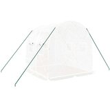 Staklenik s čeličnim okvirom bijeli 4 m² 2 x 2 x 2 m | shoptok.hr