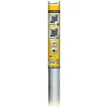 Ograja z vozli (Š x V: 100 x 250 cm, Aluminij)