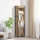vidaXL Ormarić za knjige Umjetnička hrastovina 80 x 30 x 155 cm | shoptok.hr