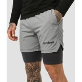 GymBeam Men‘s 2in1 Shorts Iron Smoke S | Eponuda.ba