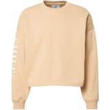 Smiles Majica 'Tia' ecru / bela | Shoptok.si