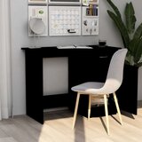  Radni stol crni 100 x 50 x 76 cm od iverice | shoptok.hr