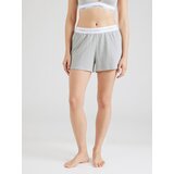 Calvin Klein Spodnji del pižame siva / bela | Shoptok.si