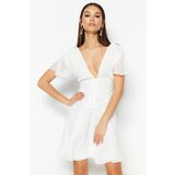 Trendyol Dress - Ecru - Skater Cijene