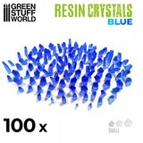 Green Stuff World small blue crystals resin set Cene