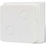 vidaXL LED Podne ugradbene svjetiljke 12 kom 100x100x68 mm | shoptok.hr