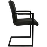 MID.YOU Set Naslanjačev Brandon, Antracit, 2 Kos | Shoptok.si