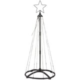 Markslöjd 706328- LED spoljašnja božićna dekoracija ABETO 90xLED/2,7W/230V 1,2m IP44 crna Cene