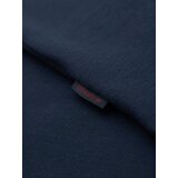 Ombre Men's T-shirt with contrasting inserts and v-neck - navy blue | Shoptok.si