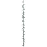  Garland od božićnih kuglica Srebrno 186 cm Polistiren | shoptok.hr