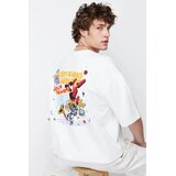 Trendyol Muška majica Tmnss24Ts00085, Bela | Eponuda.com
