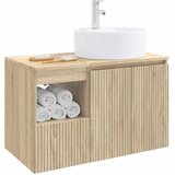  Set namještaja za kupaonicu 2 kom. Hrast sonoma Smeđa 49,5 x 44,5 x 82 cm | Shoptok.si
