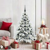 vidaXL Umjetno božićno drvce s stalakom Zelena 120 cm PE i PVC | shoptok.hr