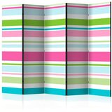  Paravan u 5 dijelova - Bright stripes II [Room Dividers] 225x172 Cijene