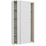 Modern Living Omara Z Drsnimi Vrati Home Nook, Bela | Shoptok.si