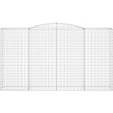  Gabionska košara s lukom 400x50x220/240 cm pocinčano željezo | shoptok.hr