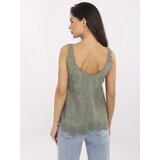Italy Moda Blouse-MI-BZ-8823.73-khaki | Shoptok.si