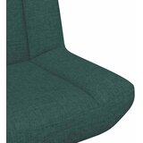  Stolica na kotačiće Tamnozelena 63 x 75 x 76 cm tkanina | shoptok.hr
