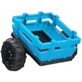 Veliki Velik traktor s prikolico 4x4 – moder | Shoptok.si