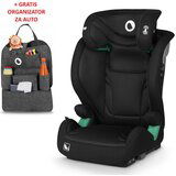 Lionelo Autosjedalica IGO i-Size crna + organizator, ISOFIX, 100–150 cm, (5903771706780) | shoptok.hr
