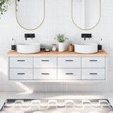  Kopalniški pult 180x30x(2-6) cm neobdelan trden les | Shoptok.si
