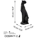 Atelier Del Sofa Dekorativna figura Leopard, 15x43x15 cm, Crna | Eponuda.ba
