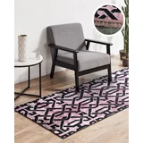 tepih staza sa resama 80cm x 200cm Ornament roze