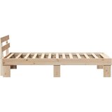  Krevetna konstrukcija Prirodna 90 x 200 cm Čvrsto borovo drvo | shoptok.hr