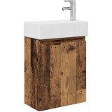 vidaXL Kopalniška omarica s tapo Star les 45,5 x 22,5 x 84 cm, (5000246106) | Shoptok.si
