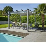 SUNFUN Gazebo paviljon Kreta (Š x G: 333 x 318 cm, Barva strehe: Kremne barve) | Shoptok.si