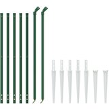  Mrežna ograja s konicami za postavitev zelena 1x10 m | Shoptok.si